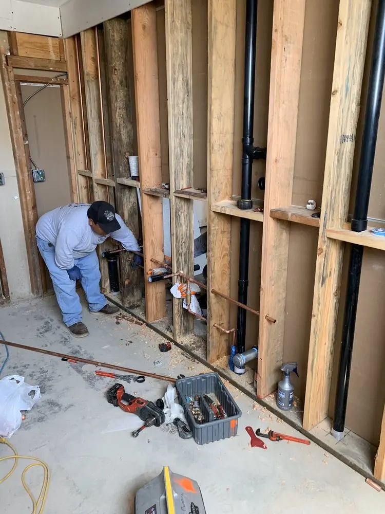 Commercial rough-in plumbing for Gas Line Repair in Magnolia Square